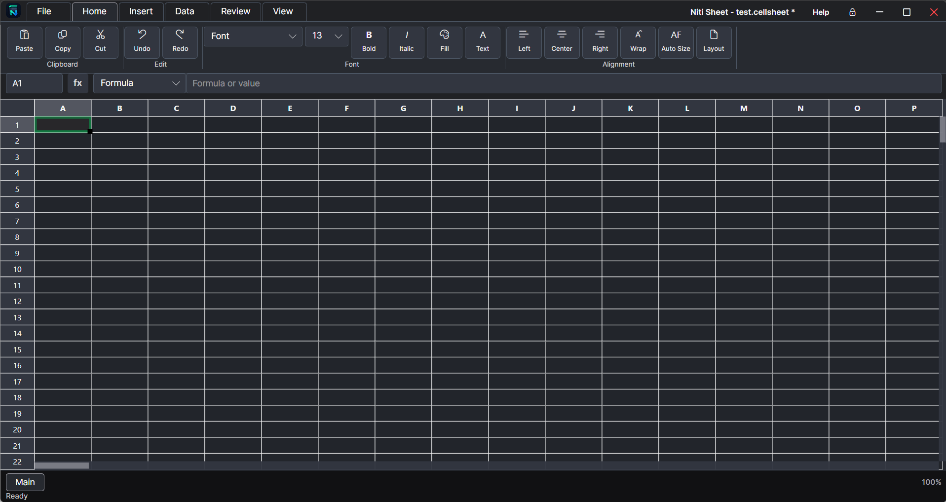 Niti Sheet worksheet